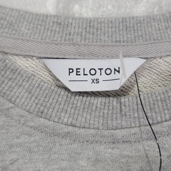 Peloton Chic Fabric Mix Pullover Size XS Womens Workout Top Long Sleeve, BNWT - Picture 2 of 8